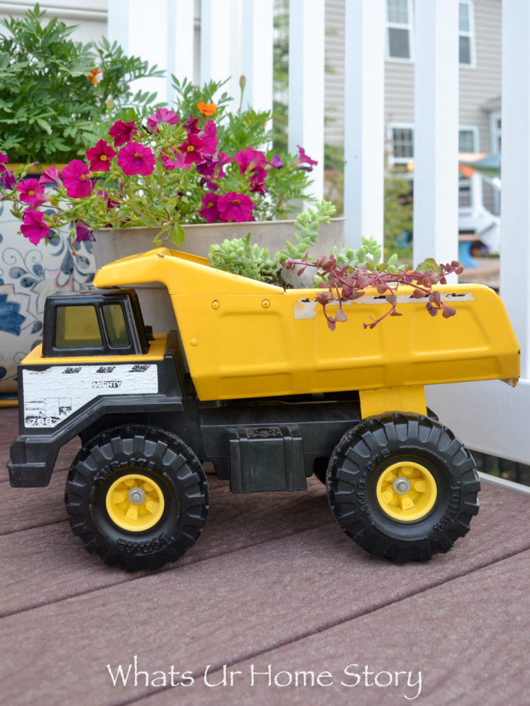 Succulent Toy Truck Planter