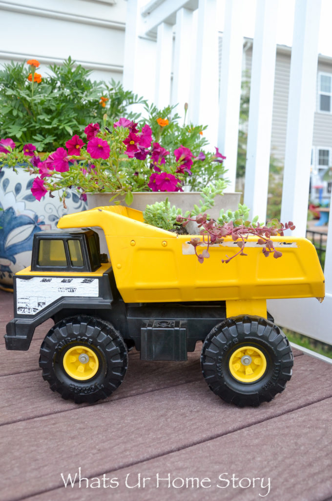 Succulent Toy Truck Planter