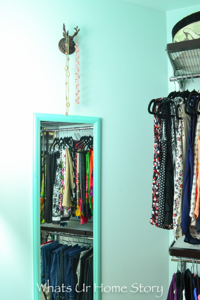 Small Walk In Closet Makeover