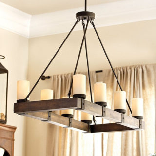 arturo  light rectangular chandelier ballard