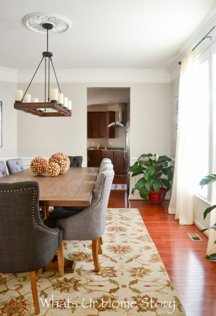 Our New Transitional Dining Room