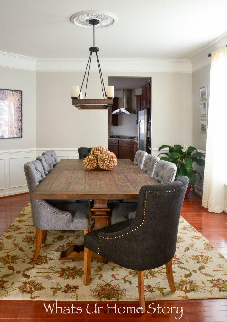 Our New Transitional Dining Room