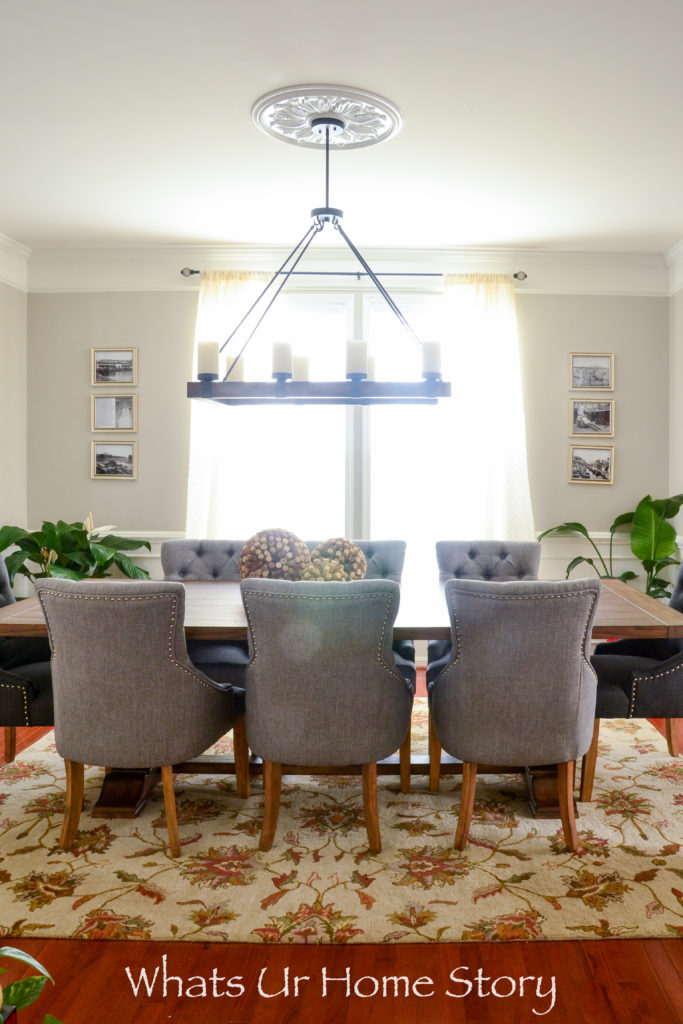 Our New Transitional Dining Room