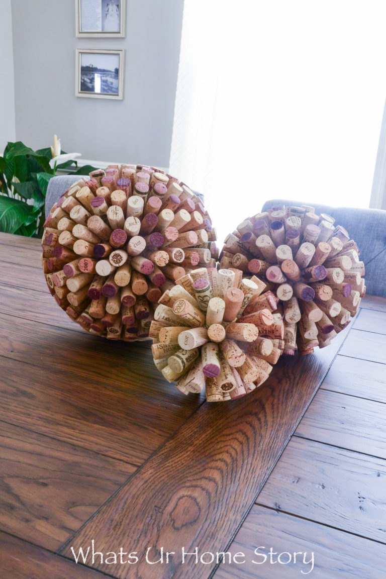 Large Wine Cork Ball DIY Whats Ur Home Story
