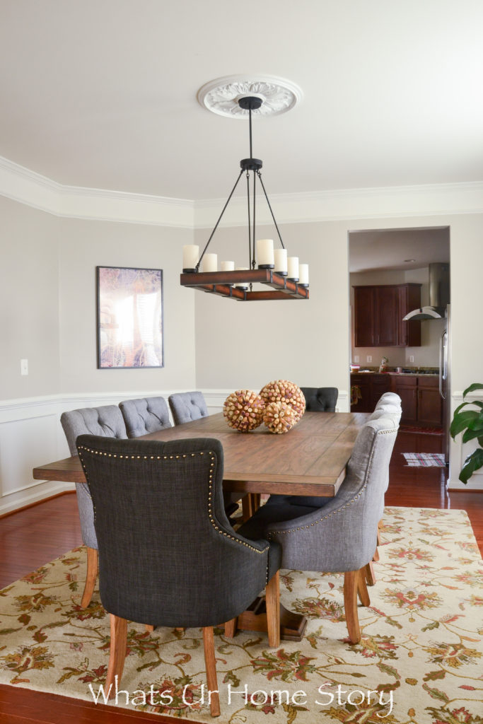 Our New Transitional Dining Room