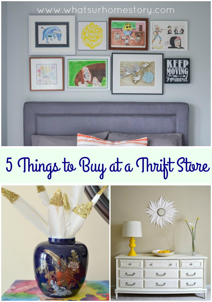 5 Things to Buy at a Thrift Store