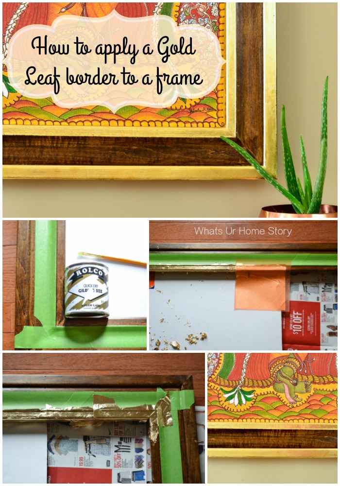 How to Apply Gold Foil or Gold Leaf