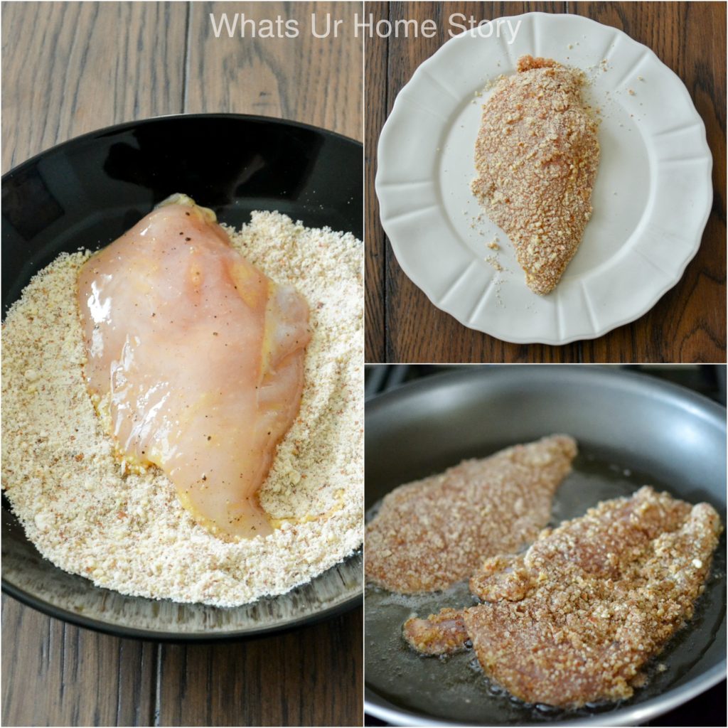 Almond Crusted Chicken