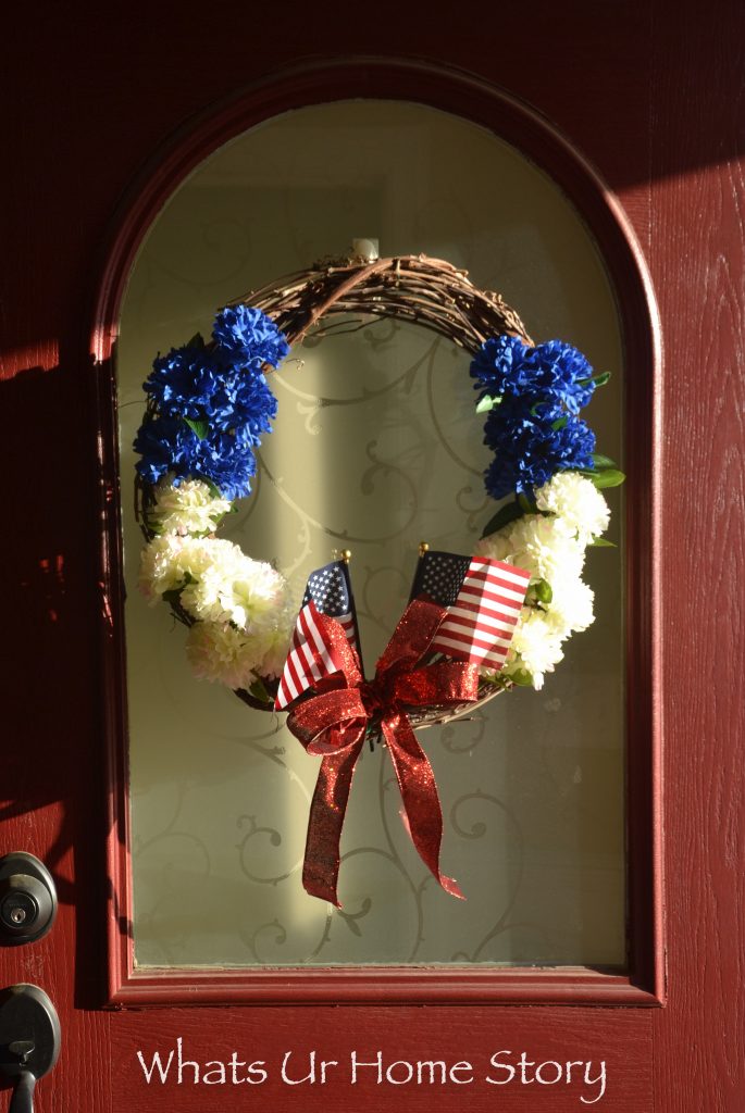 The Easiest Patriotic Wreath There Is!