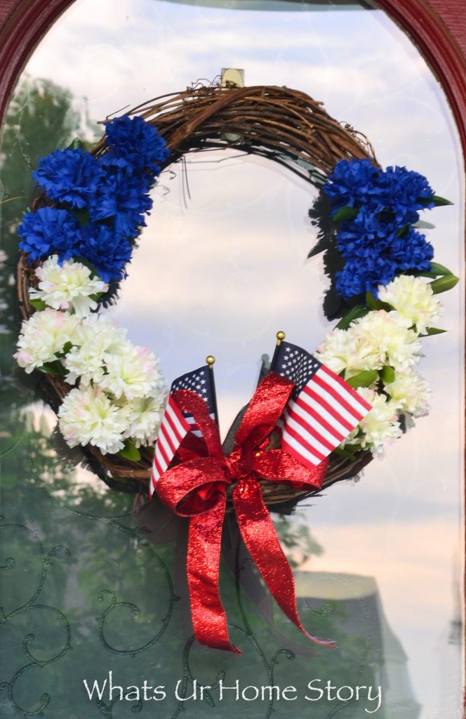 The Easiest Patriotic Wreath There Is!