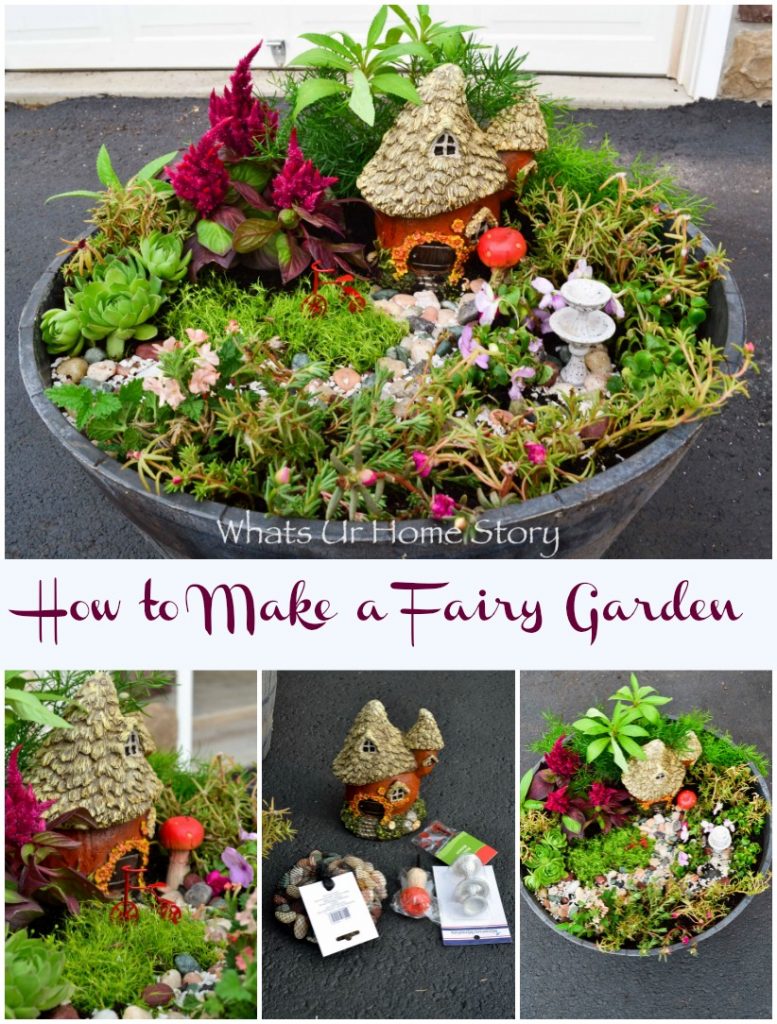 How to Make a Fairy Garden