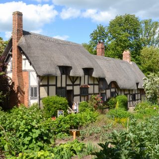 Anne Hathaway's childhood home in Stratford Upon Avon-UK