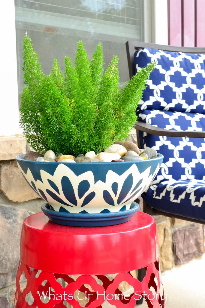 Blue and White Pottery DIY