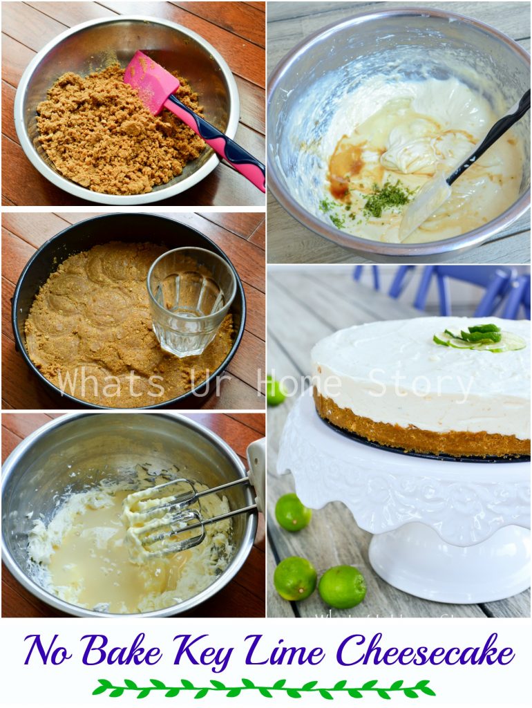 No Bake Key Lime Cheesecake