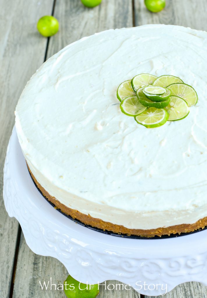 No Bake Key Lime Cheesecake