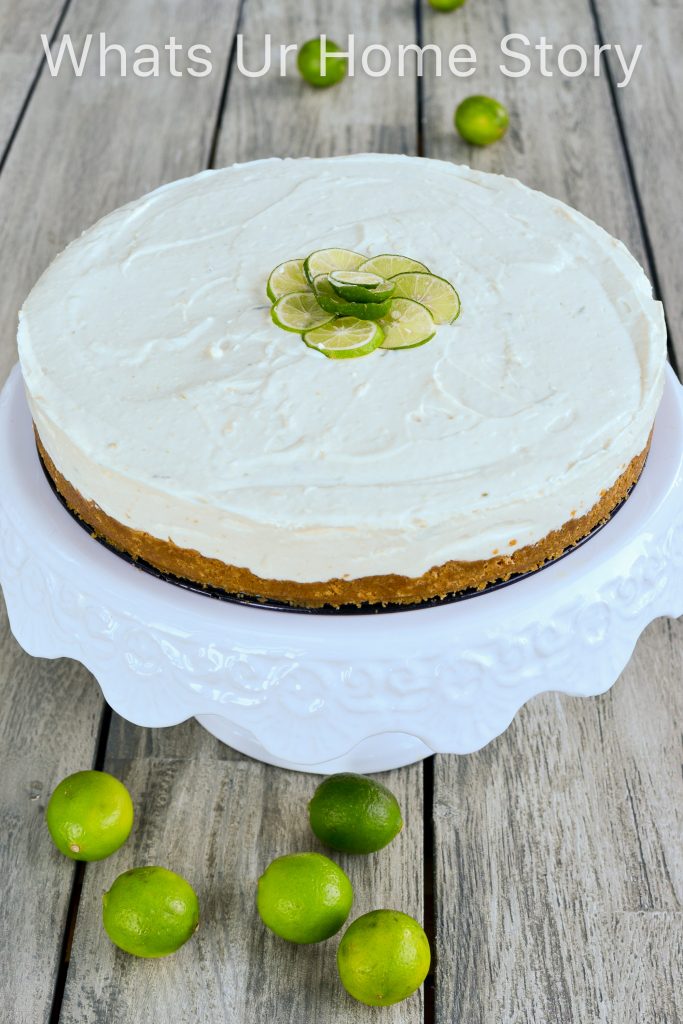 No Bake Key Lime Cheesecake