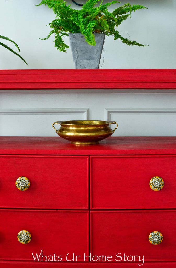 Annie Sloan Chalk Paint Dresser Makeover