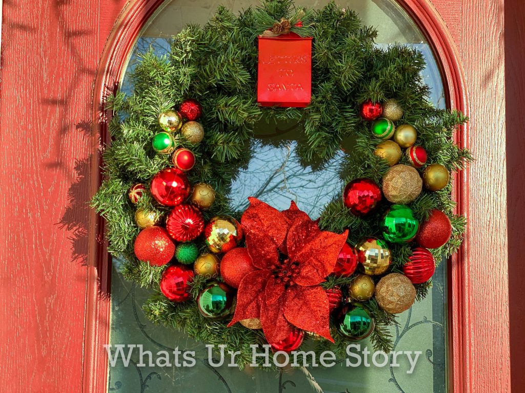 Easy Christmas Wreath DIY