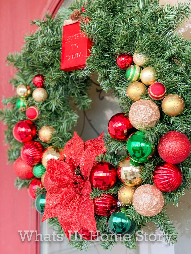 Easy Christmas Wreath DIY