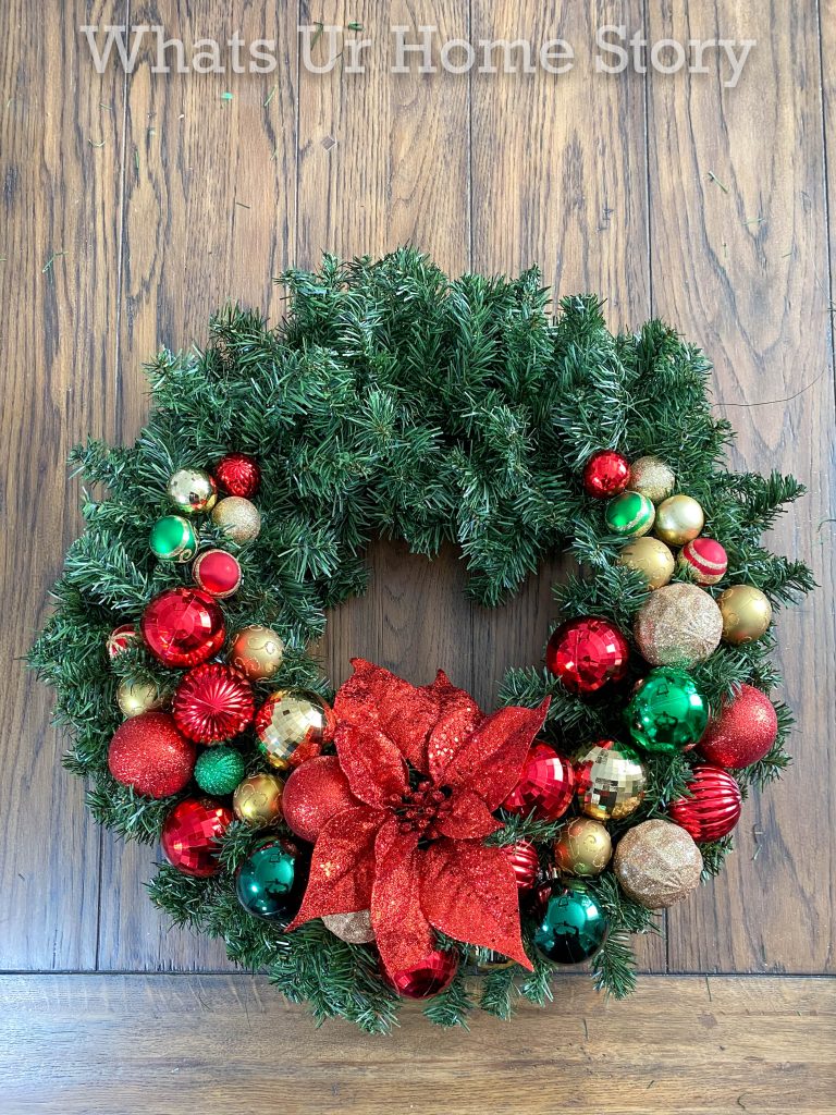 Easy Christmas Wreath DIY