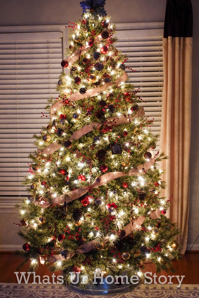 Our 2020 Rustic Glam Christmas Tree
