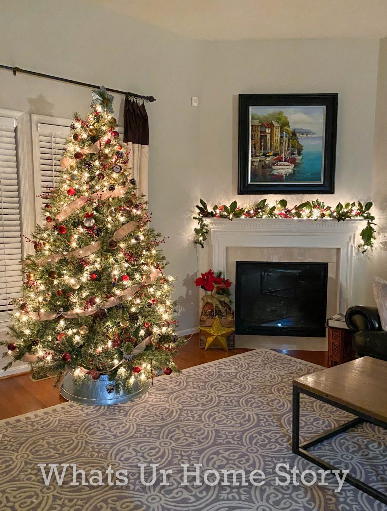Our 2020 Rustic Glam Christmas Tree